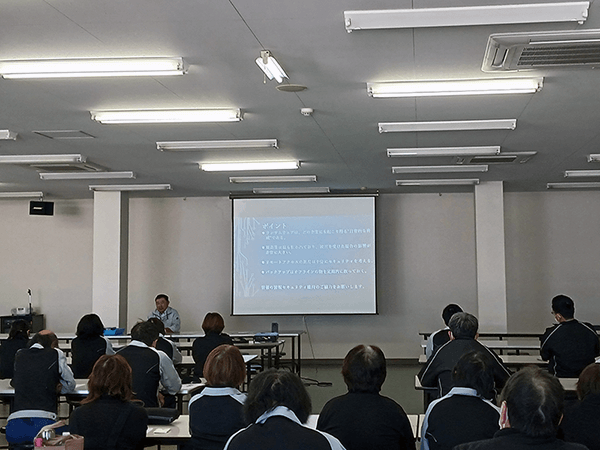 2026年2月度 情報セキュリティ研修の様子の写真