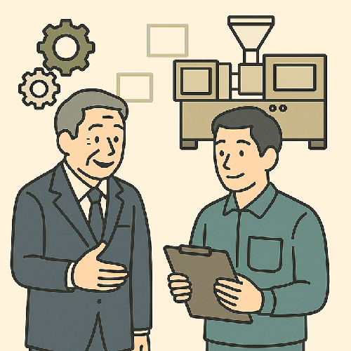 スペース制約下で更新された製造ラインの新設備写真